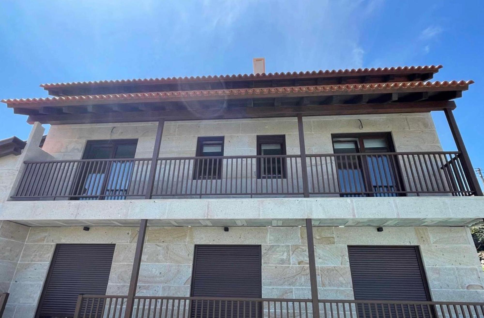 Casita Independiente Y Tres Apartamentos Con Piscina Ladeira Playa Байона Екстер'єр фото