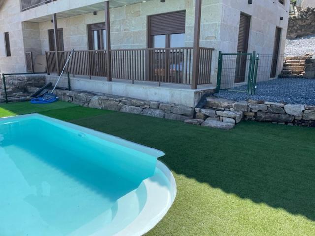 Casita Independiente Y Tres Apartamentos Con Piscina Ladeira Playa Байона Екстер'єр фото